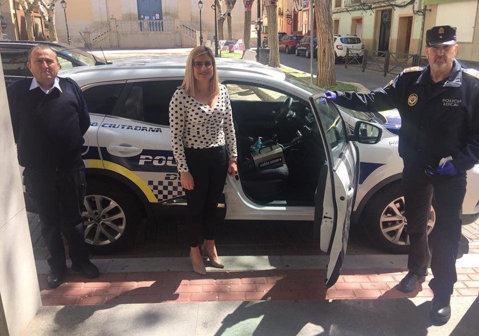 La empresa Hidro Nature ha donado al Ayuntamiento de Petrer un generador de ozono.